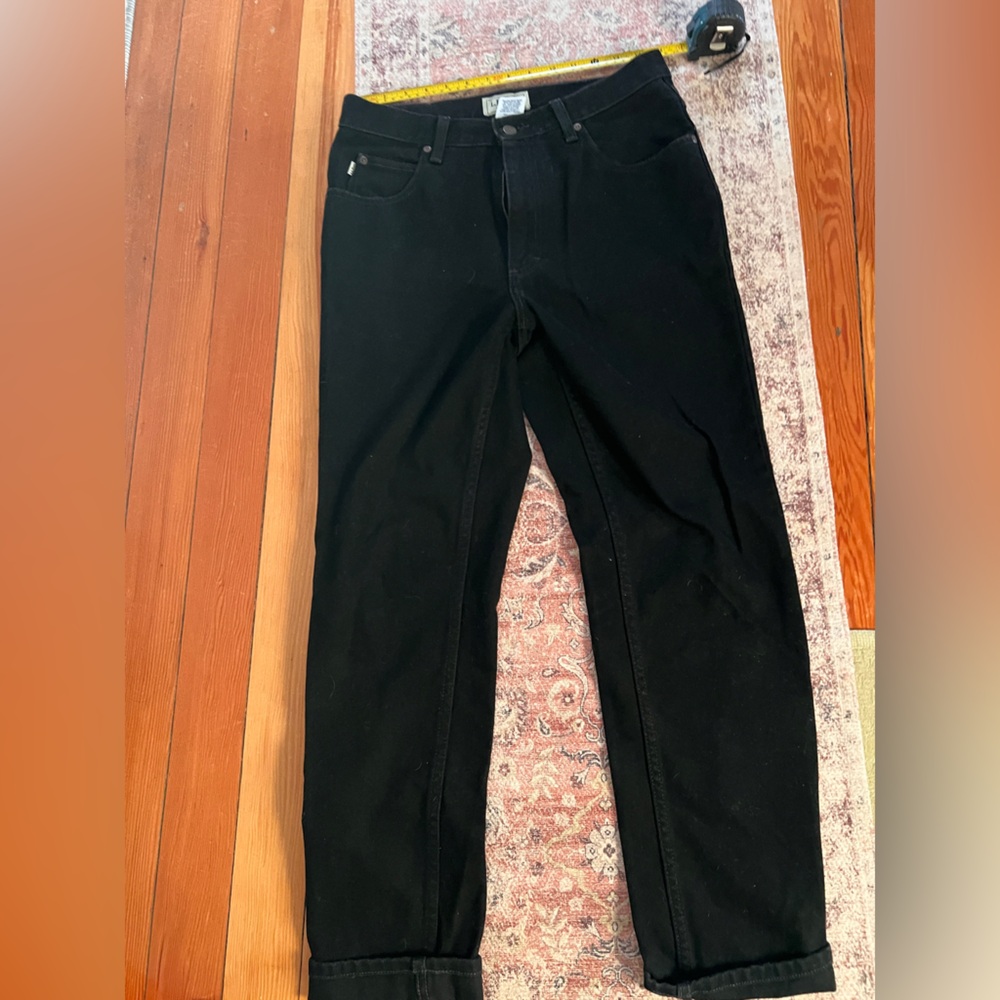 L.L Bean jeans black denim